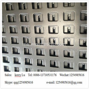 Mesh Rectangle Hole Sheet Metal Lembaran